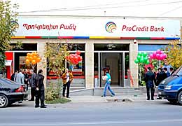ProCredit Bank reopens renovated Artashat branch