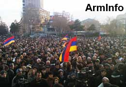 Представители "Наследия" по-прежнему считают площадь Свободы единственным местом для диалога с властями Армении