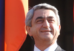 Серж Саргсян присутствовал на церемонии открытия первых Всеармянских зимних игр