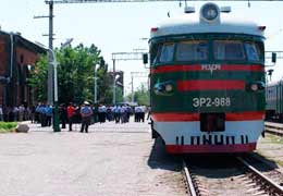 ЮКЖД: В рамках еженедельно проводимых на железной дороге дней безопасности проинспектирован участок Ереван-Ванадзор