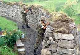 Azerbaijan shelled the boarder villages of Armenia