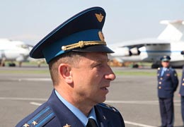Petrov: I do not have information on supplies to the Erebuni airbase  in the near future 