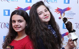 Armenian participants take the 2nd place at Junior Eurovision 2016