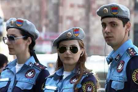 По положению на 15:00 в Полицию Армении поступило 41 сообщение о нарушениях