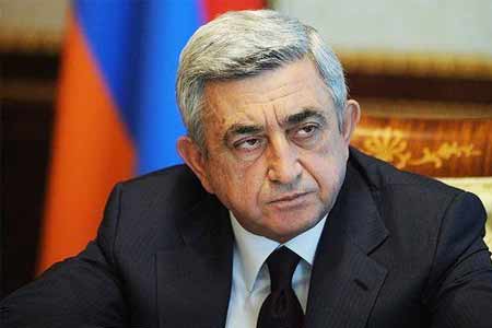 Серж Саргсян: внешняя политика Армении нацелена на развитие отношений с арабскими странами