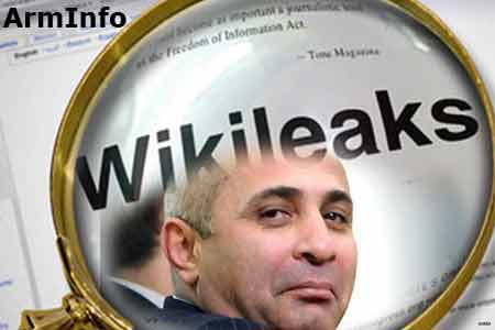 WikiLeaks: Hovik Abrahamian is regarded by outside observers  and  many Armenians  as an unpolished, poorly educated and parochial  figure 