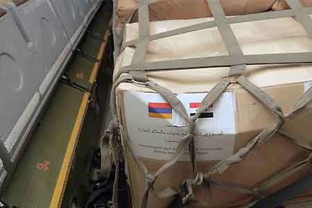 Armenia sent another humanitarian aid to Syria