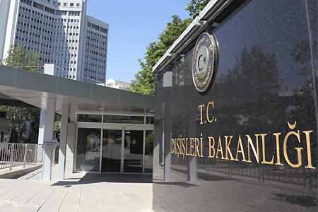 Turkish Foreign Ministry continues its policy of denying  Armenian Genocide in Ottoman Empire