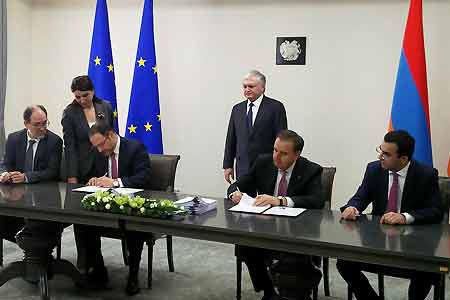 Armenia and EU preliminary signed agreement on comprehensive and  expanded partnership  