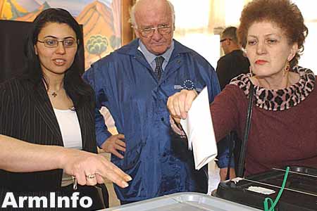 ЦИК Армении: Явка на выборах в Армении составила 60,86%