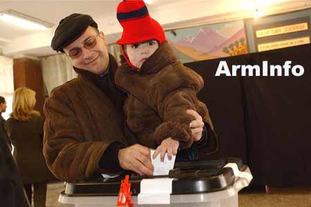 CEC of Armenia: Turnout at parliamentary election as of 14:00 is  33,46%