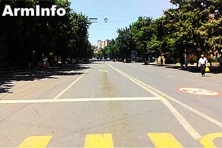 Полиция Армении предупреждает, что с 20-го по 21-ое сентября в Ереване будут перекрыты ряд улиц