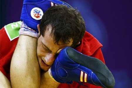 Armenian sportsman  Europe Sambo champion 