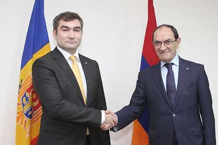 Consultations between Armenian and Moldavian deputy foreign ministers  took place in Yerevan 