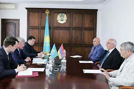 Armenian Ambassador to Kazakhstan paid a working visit to Aktyubinsk  region