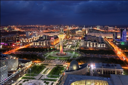 День столицы Казахстана в день рождения президента
