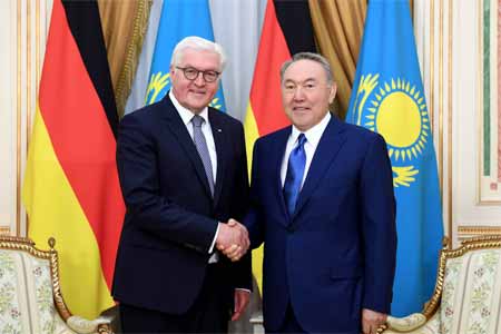 Президенты Казахстана и Германии обсудили договоренности между Путиным и Трампом