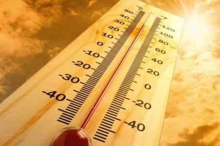 26-28 июля температура воздуха в Армении будет выше нормы на 5-7 градусов