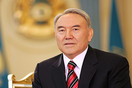Nursultan Nazarbayev Receives Heads of Government of EAEC Member  States