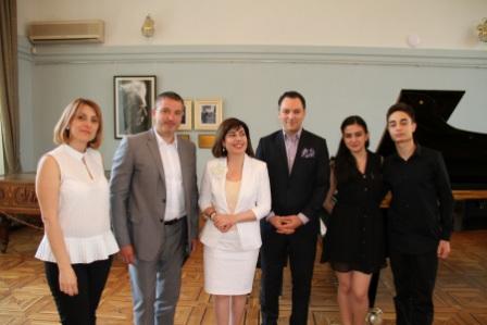   Musical Dilijan received young composers and musicians of Armenia and  Georgia