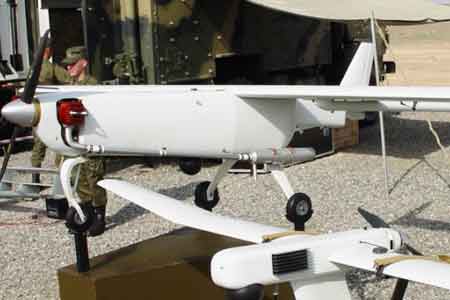 Armenia presented new modifications of the unmanned aerial vehicle at  the military-technical forum Army-2017