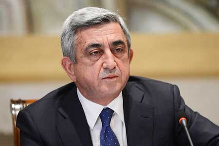 Serzh Sargsyan: No concrete arrangements on versions of the solution of the Karabakh conflict are present
