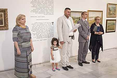 In Yerevan on October 3 an exhibition of the famous Bulgarian artist  Bedik Bedrosyan "Prystanishche"