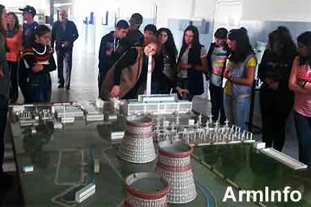 "Росатом" предоставил участникам миссии "Парус духа" возможность ознакомиться с деятельностью Армянской АЭС