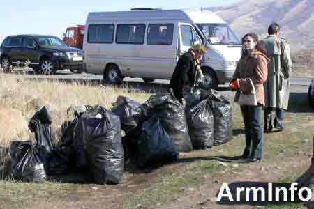 On October 21, Armenia will host the third national  litter pick 