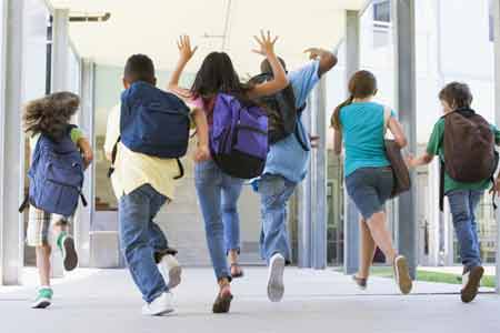 School holiday data in Armenia is known 