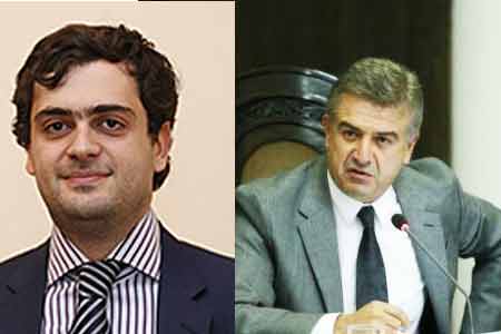 Narek Adonts was relieved of his post as Assistant to the Head of  Government of Armenia