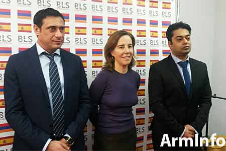 BLS International company`s official opening took place in Yerevan,  providing visas to Spain