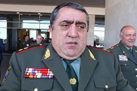 Айказ Багманян освобожден от должности замначальника Генштаба вооруженных сил Армении