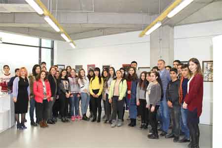 Participants in the program "New technologies in the process of  community development" visited the school "Ayb"