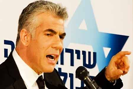 Leader of Israeli party Yesh Atid called on Israeli authorities to  recognize Armenian Genocide