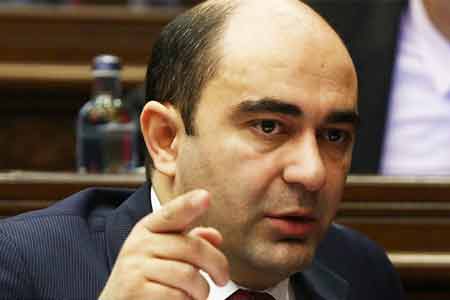 Эдмон Марукян: Не обязательно, чтобы вице-спикером стал представитель второй по численности парламентской политической силы