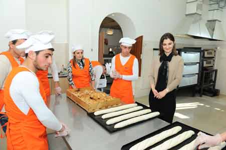 Efforts of "Stepan Gishyan" and "Together" Foundations opened a  bakery in Gyumri for employment of socially vulnerable youth