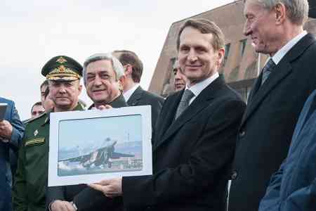 Летчики российских МиГ-29 выполнили перехват воздушных целей в небе Армении