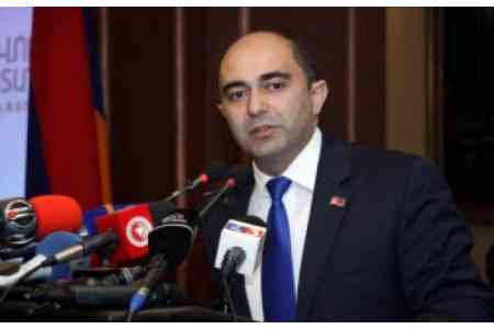 Эдмон Марукян: Главной целью партии "Лусавор Айастан" является построение европейской модели государства в Армении