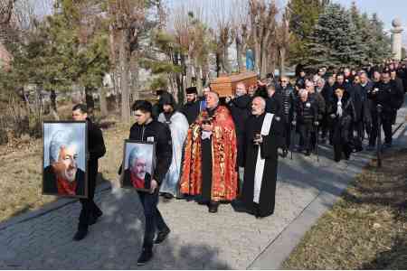 The military pantheon "Yerablur" hosted the funeral of Sargis  Hatspanyan