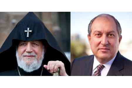 Гарегин II надеется на то, что Армен Саркисян будет баллотироваться на пост президента Армении