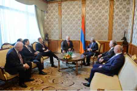 Armenian President drew attention of OSCE MG Co-Chairs to the latest  statements sounding from Baku