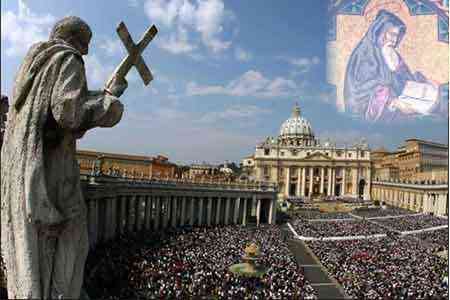 В Ватикане состоялась церемония открытия памятника Святому Григору Нарекаци
