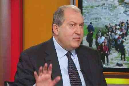 Armen Sarkissian: The opinion of every citizen of Armenia is very  important for the country, however, this opinion should be expressed  without violence