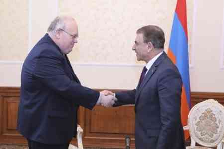 Председатель Национального Собрания и посол Польши в Армении обсудили перспективы сотрудничества