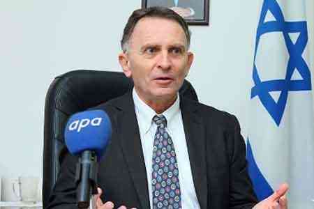 Israeli diplomat: Peaceful settlement of the Karabakh conflict is  desirable for all