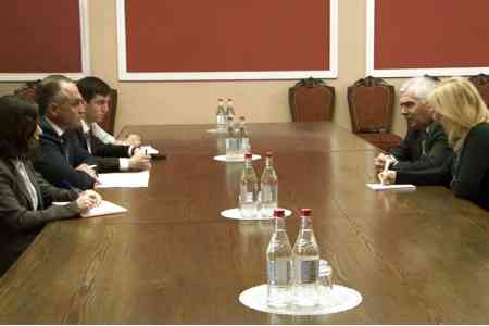 Корюн Нагапетян и Петр Свитальский обсудили вопросы ратификации Соглашения о всеобъемлющем и расширенном партнерстве Армения-ЕС
