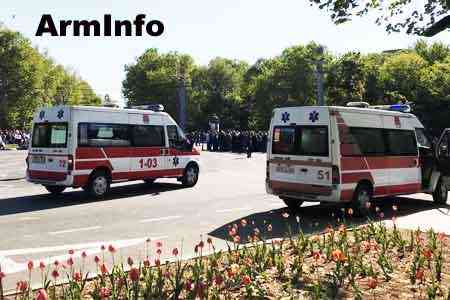 At  medical institutions of Yerevan, 12 citizens who suffered as a  result of yesterday`s rallies received the necessary medical  assistance
