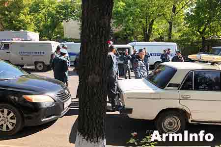 Police force to release blocked streets of Vanadzor