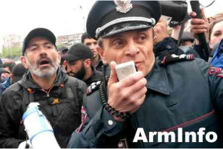 Полиция и Пашинян пришли к компромиссу: Акция продолжается